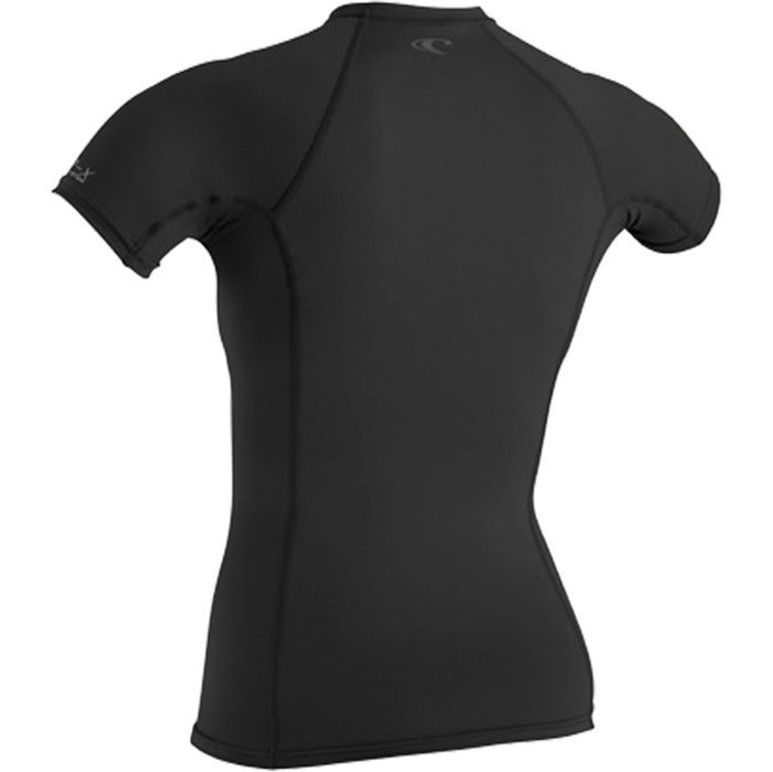 2024 O'neill Camiseta De Manga Corta Thermo-x 5008 Para Mujer - Negra